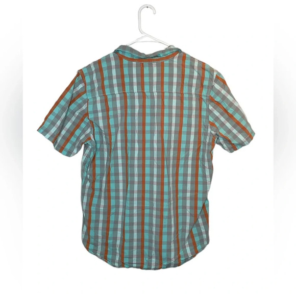 LRG Lifted Research Group Mens Large Plaid Button Up Shirt Gray - Picture 3 of 3